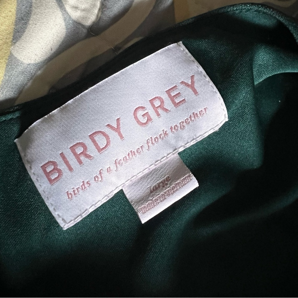 Birdy Grey Emerald Hannah Maxi Bridesmaid Wedding Empire Waist Dress, Large - Picture 8 of 11
